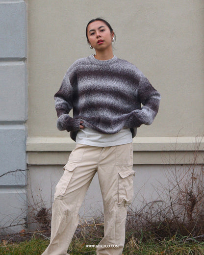 CLASSIC MOHAIR SWEATER (BLACK)