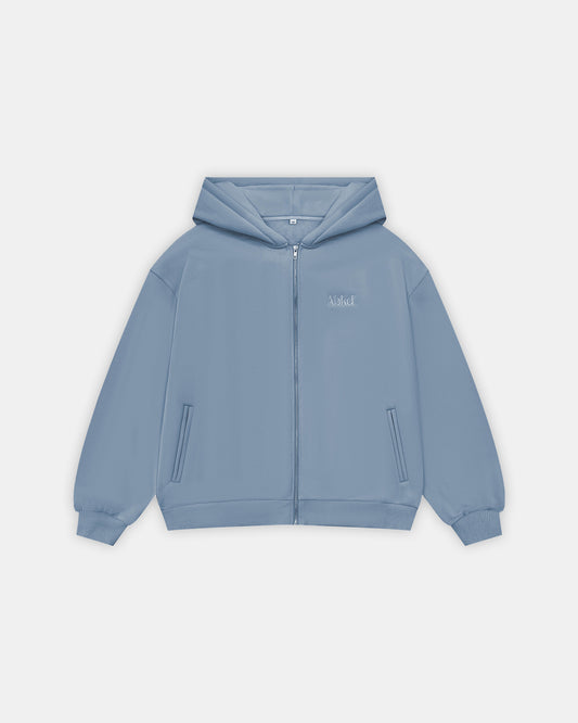 Abakada® Pastel Zip-Up Hoodie (Blue)