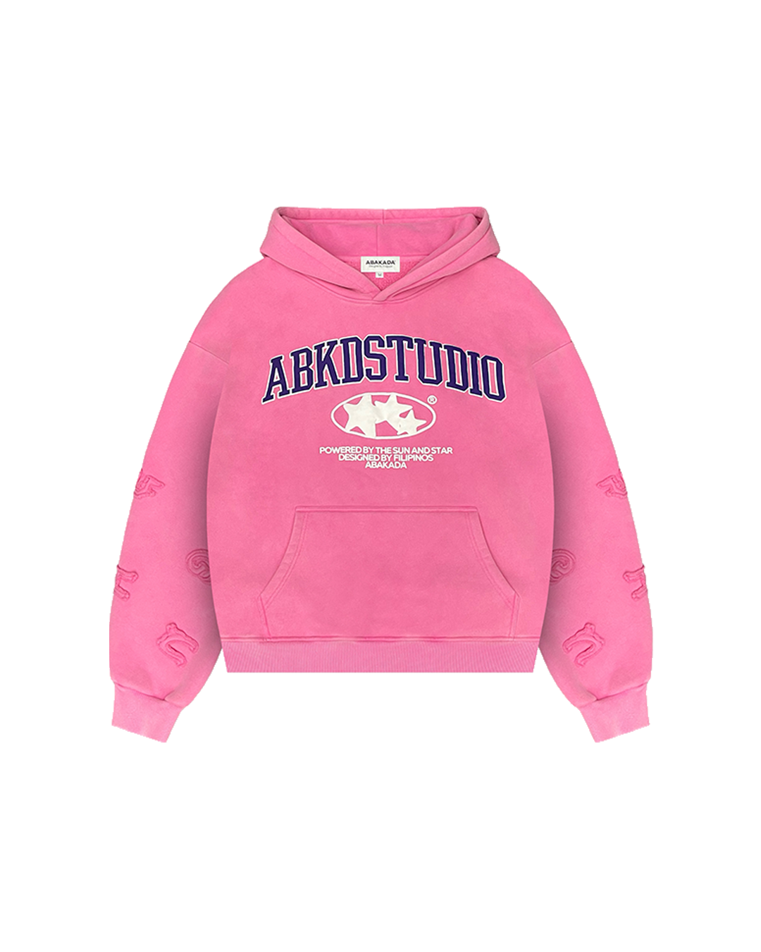 STUDIO PULLOVER HOODIE (PINK)
