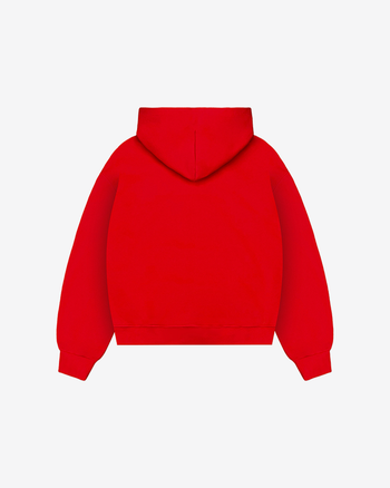STUDIO PULLOVER HOODIE (RED)