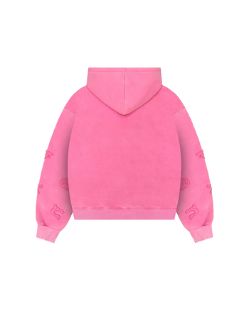 STUDIO PULLOVER HOODIE (PINK)