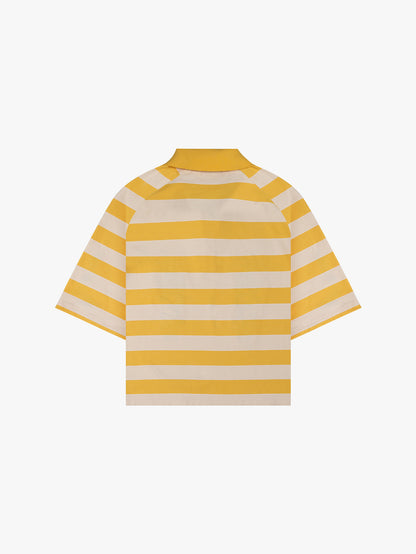 BARONG STRIPED POLO (BUTTER)