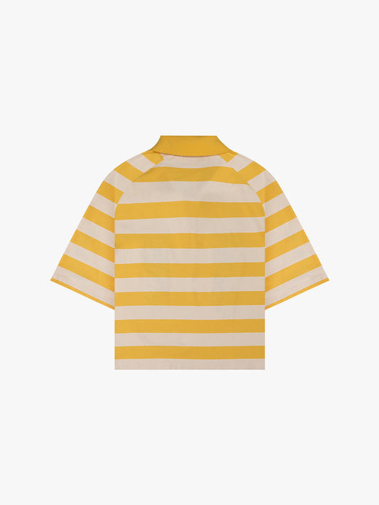 BARONG STRIPED POLO (BUTTER)