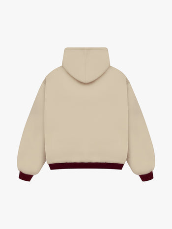 REVERSIBLE KLASIKO HOODIE (RED/CREAM)