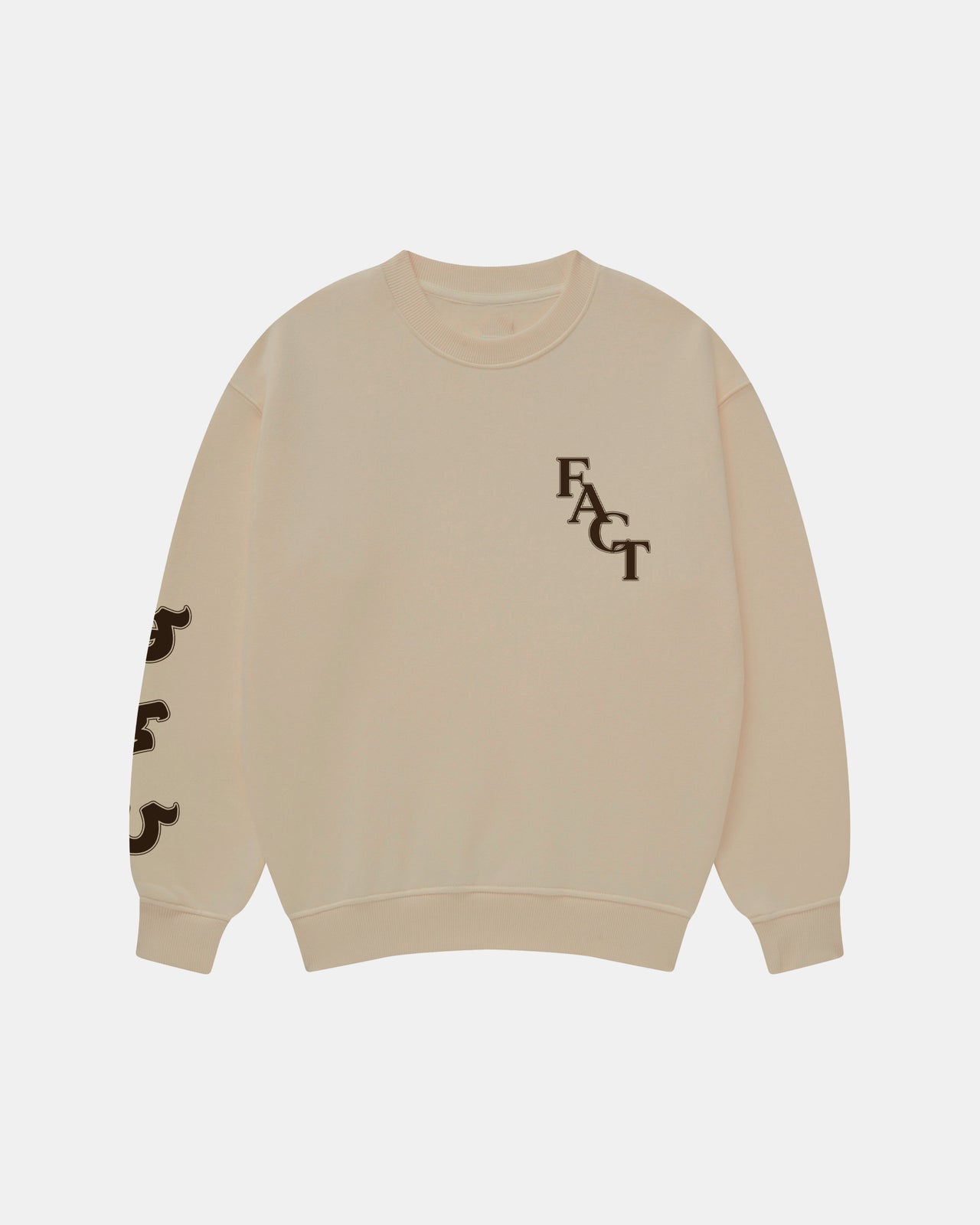 FACT CLASSIC CREWNECK (TAN)