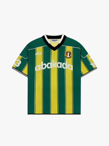+63 FOOTBALL JERSEY KNIT (GREEN/YELLOW)