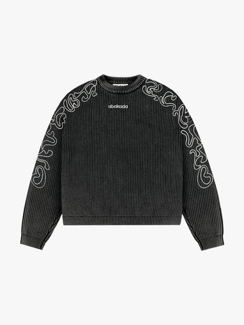 BAYBAYIN KNITTED SWEATSHIRT (BLACK)