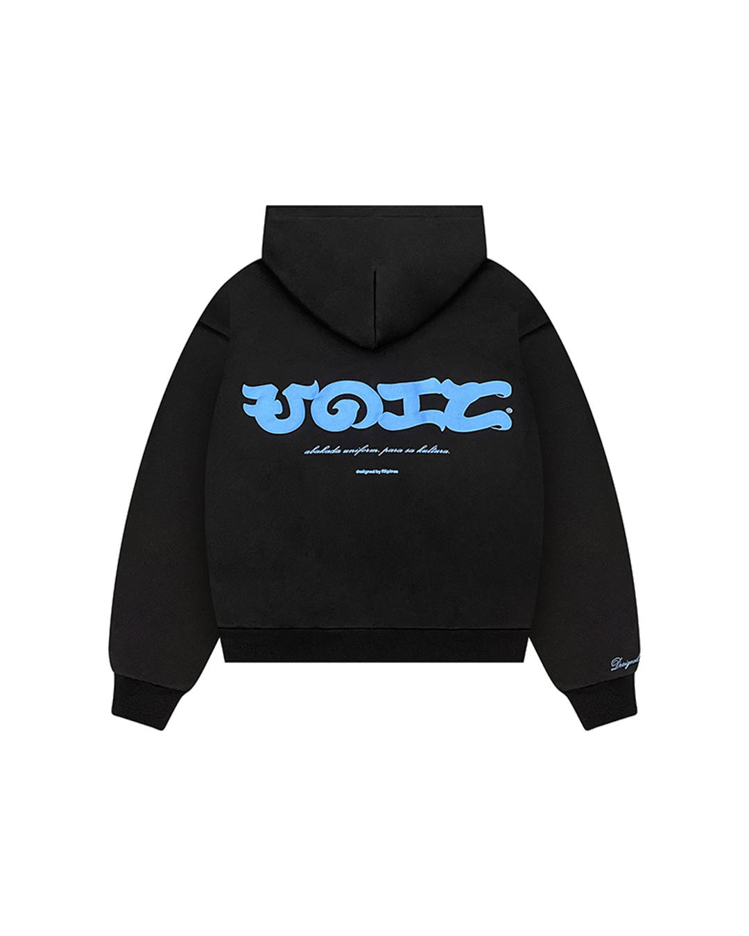 UNIFORM BAYBAYIN ZIP-UP (BLACK)