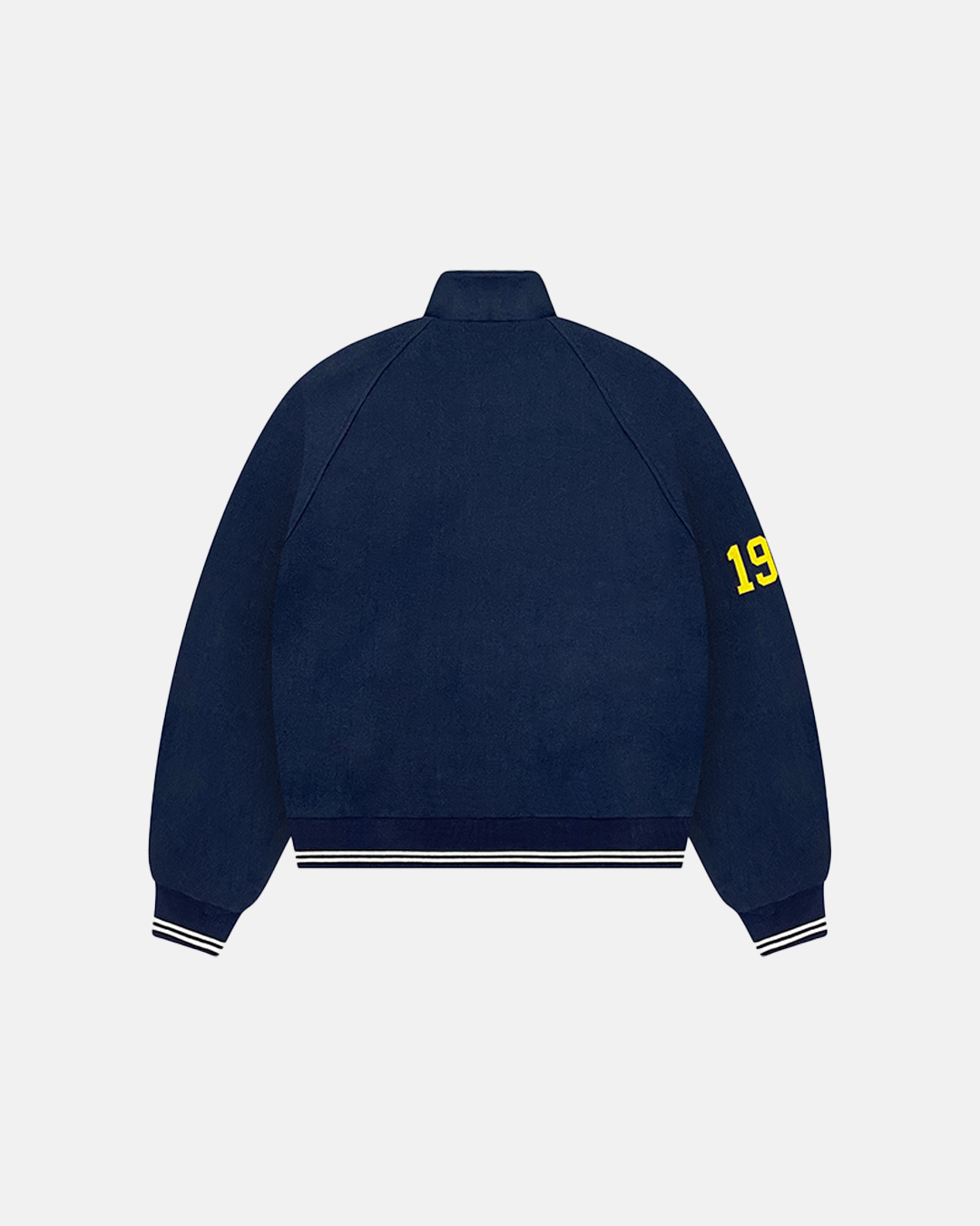 MONOGRAM WOOL JACKET (NAVY)
