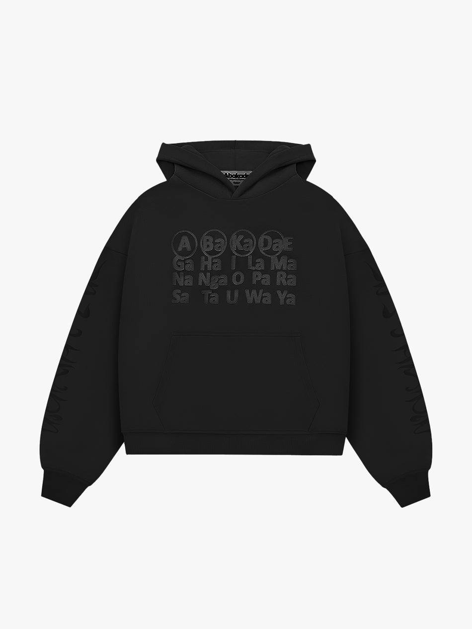 CLASSIC PATCH HOODIE (BLACK)