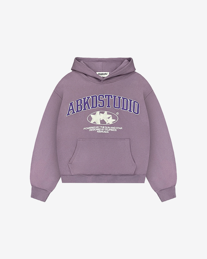 STUDIO PULLOVER HOODIE (PURPLE)