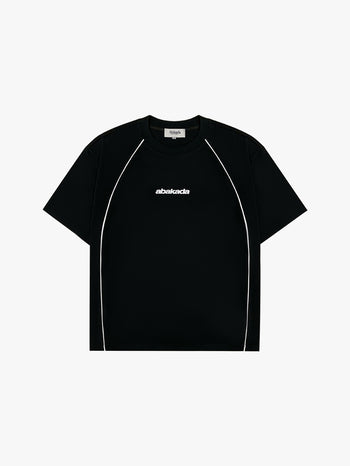 CONTRAST HEAVY TEE (BLACK)