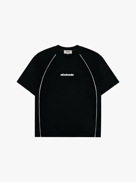 CONTRAST HEAVY TEE (BLACK)