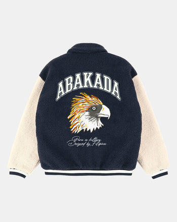 AGILA SHERPA JACKET (NAVY/CREAM)