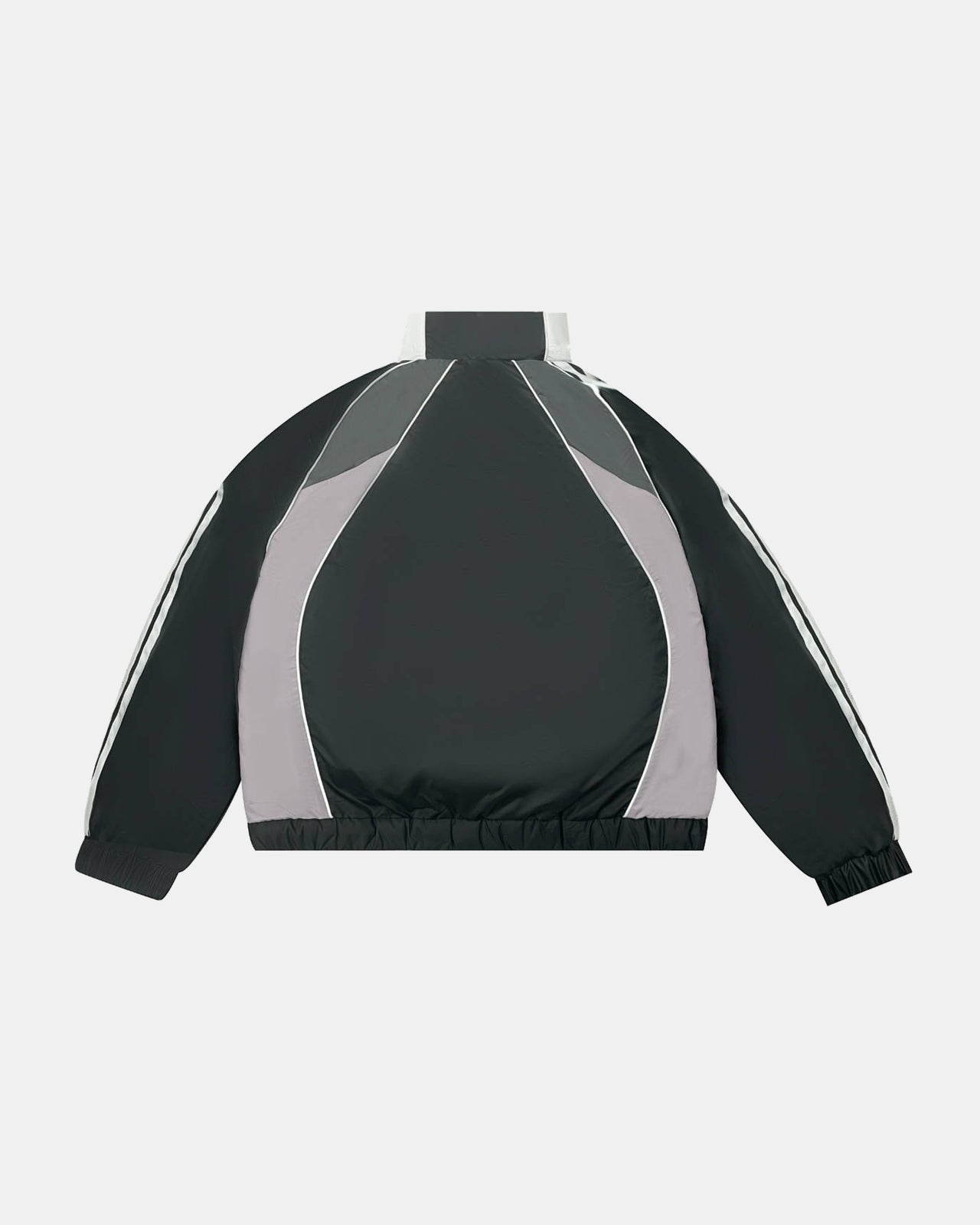 RACING PUFFER JACKET (BLACK/GREY)