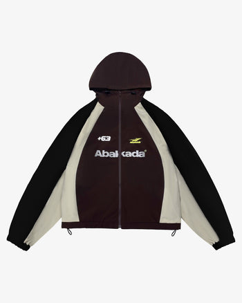 CLASSIC ZIPPER WINDBREAKER (BROWN)