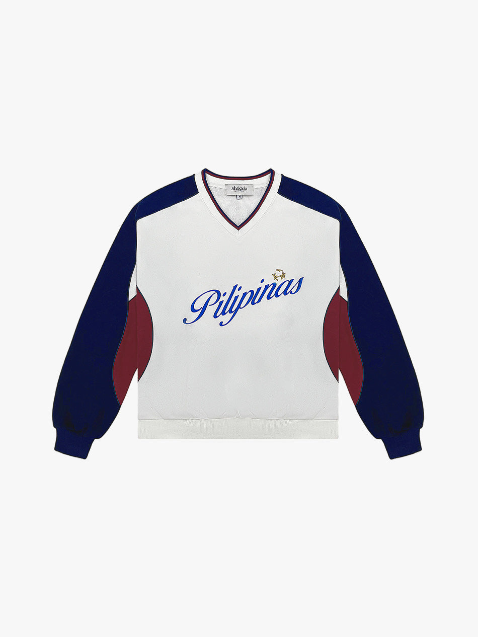 OLIMPIKO COLORBLOCK SWEATSHIRT (WHITE)