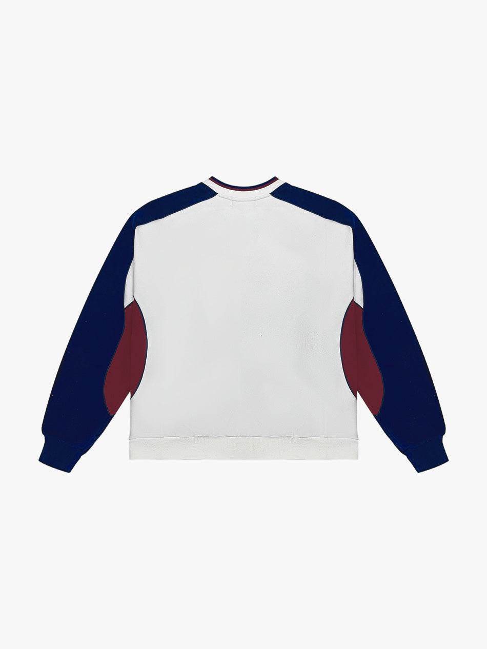 OLIMPIKO COLORBLOCK SWEATSHIRT (WHITE)