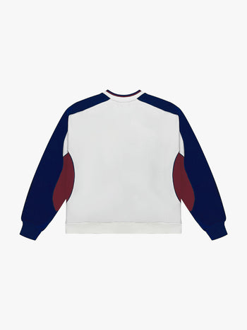 OLIMPIKO COLORBLOCK SWEATSHIRT (WHITE)