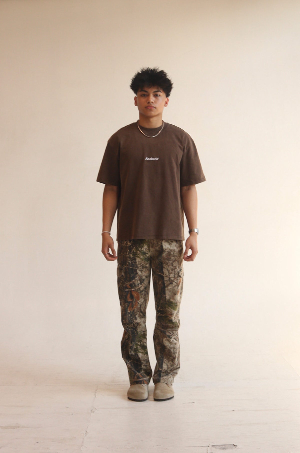 CLOUD BAYBAYIN TEE (BROWN)