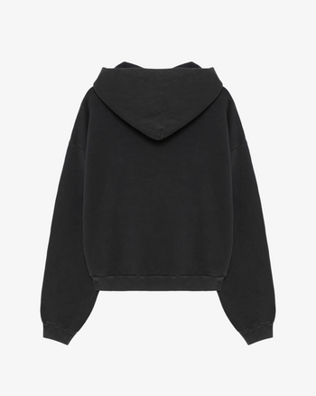 HERITAGE ZIPPER HOODIE (WASHED GRAY)
