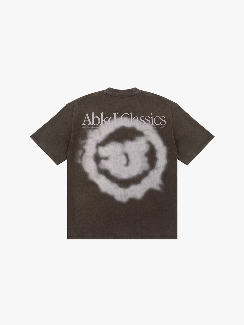 CLOUD BAYBAYIN TEE (BROWN)