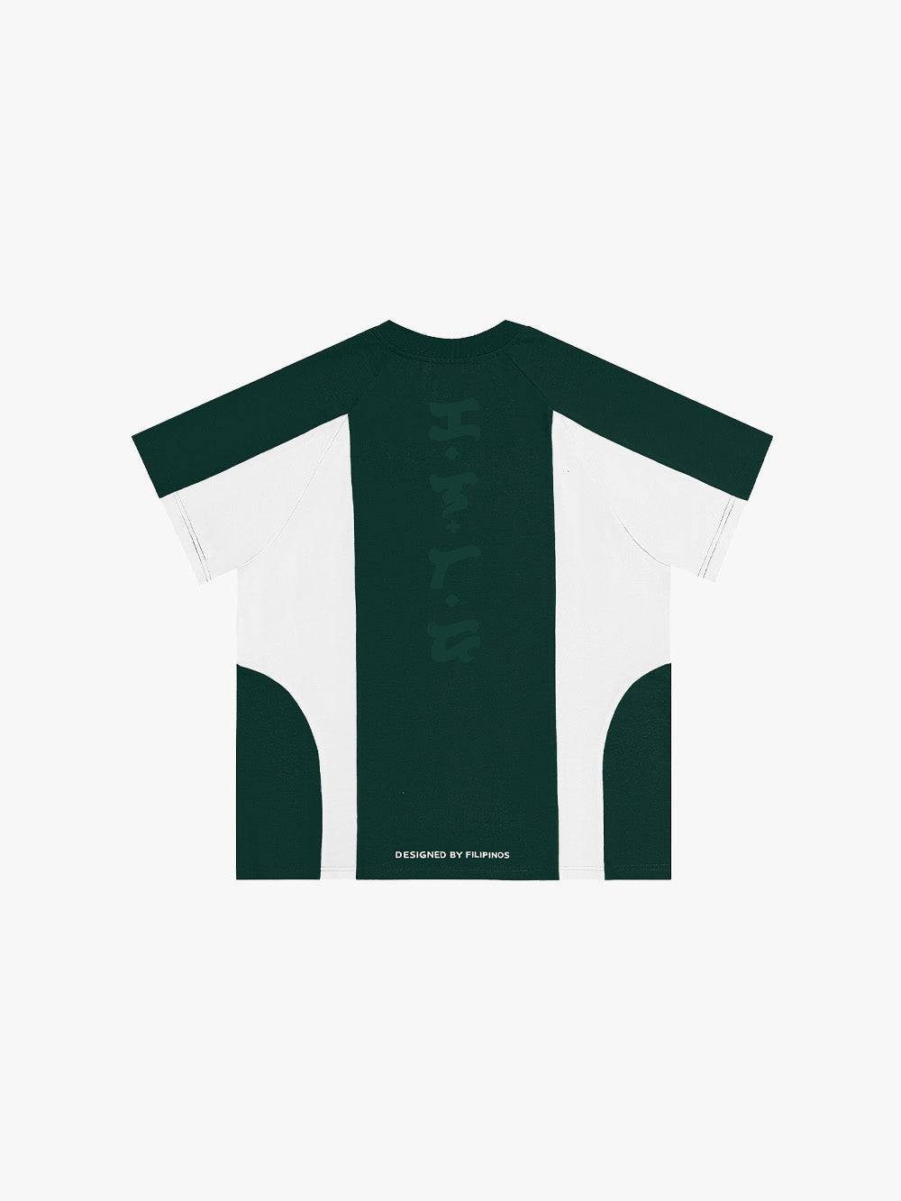 +63 COLORBLOCK TEE (GREEN/WHITE)