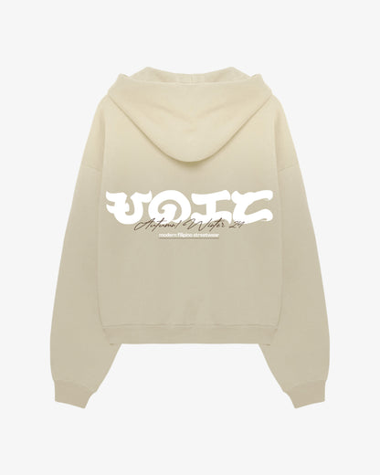 UNIFORM BAYBAYIN HOODIE (KREMA)