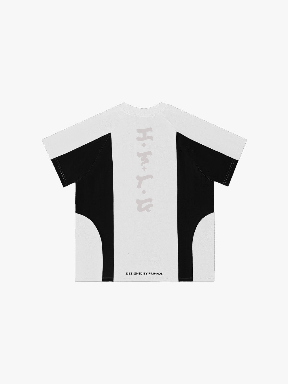 +63 COLORBLOCK TEE (WHITE/BLACK)