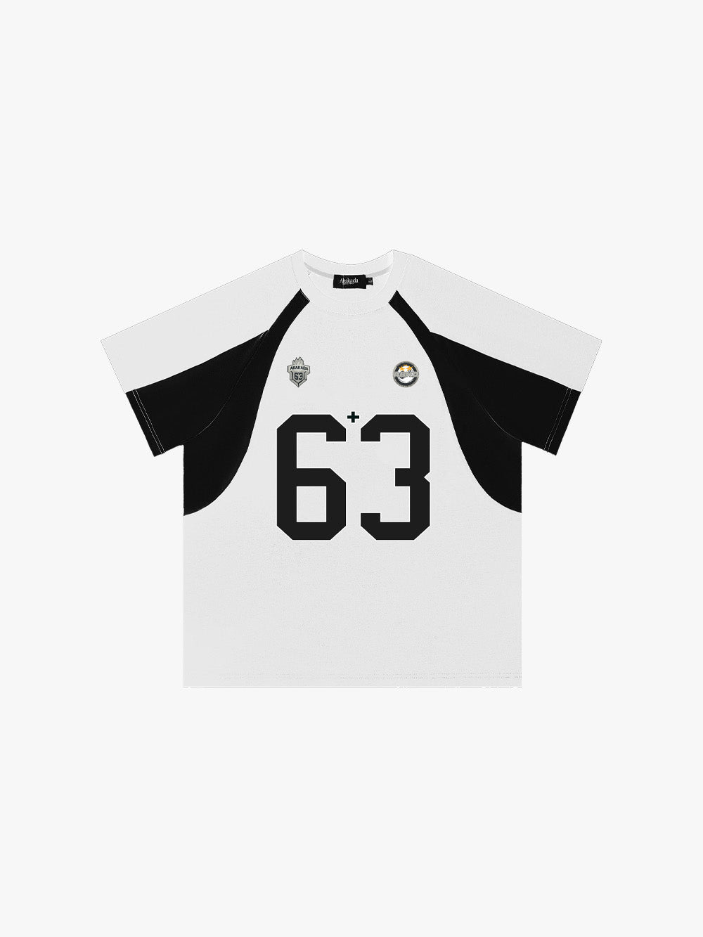 +63 COLORBLOCK TEE (WHITE/BLACK)