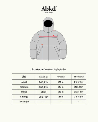 Reversible Puffer Jacket (Black/Grey)