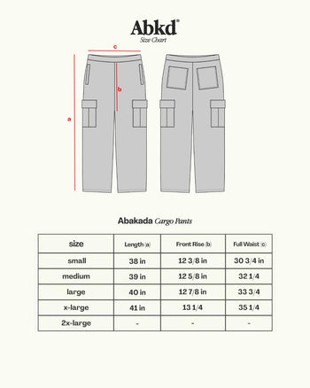 CARGO BAGGY PANTS (ARMY GREEN)