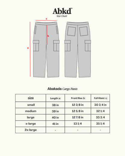 CARGO BAGGY PANTS (BLACK)