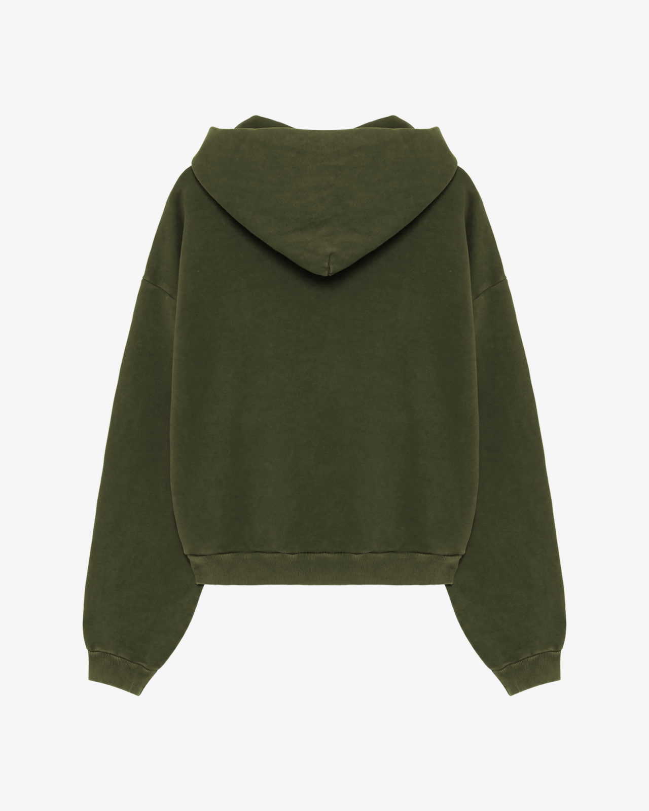 HERITAGE ZIPPER HOODIE (WASHED GREEN)