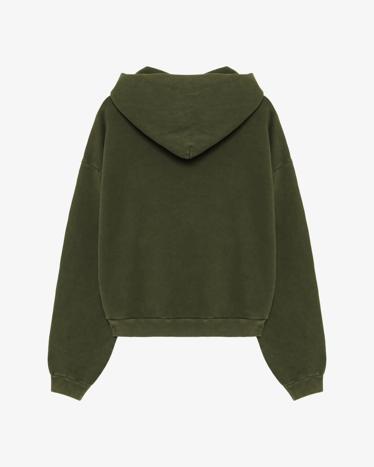 HERITAGE ZIPPER HOODIE (WASHED GREEN)
