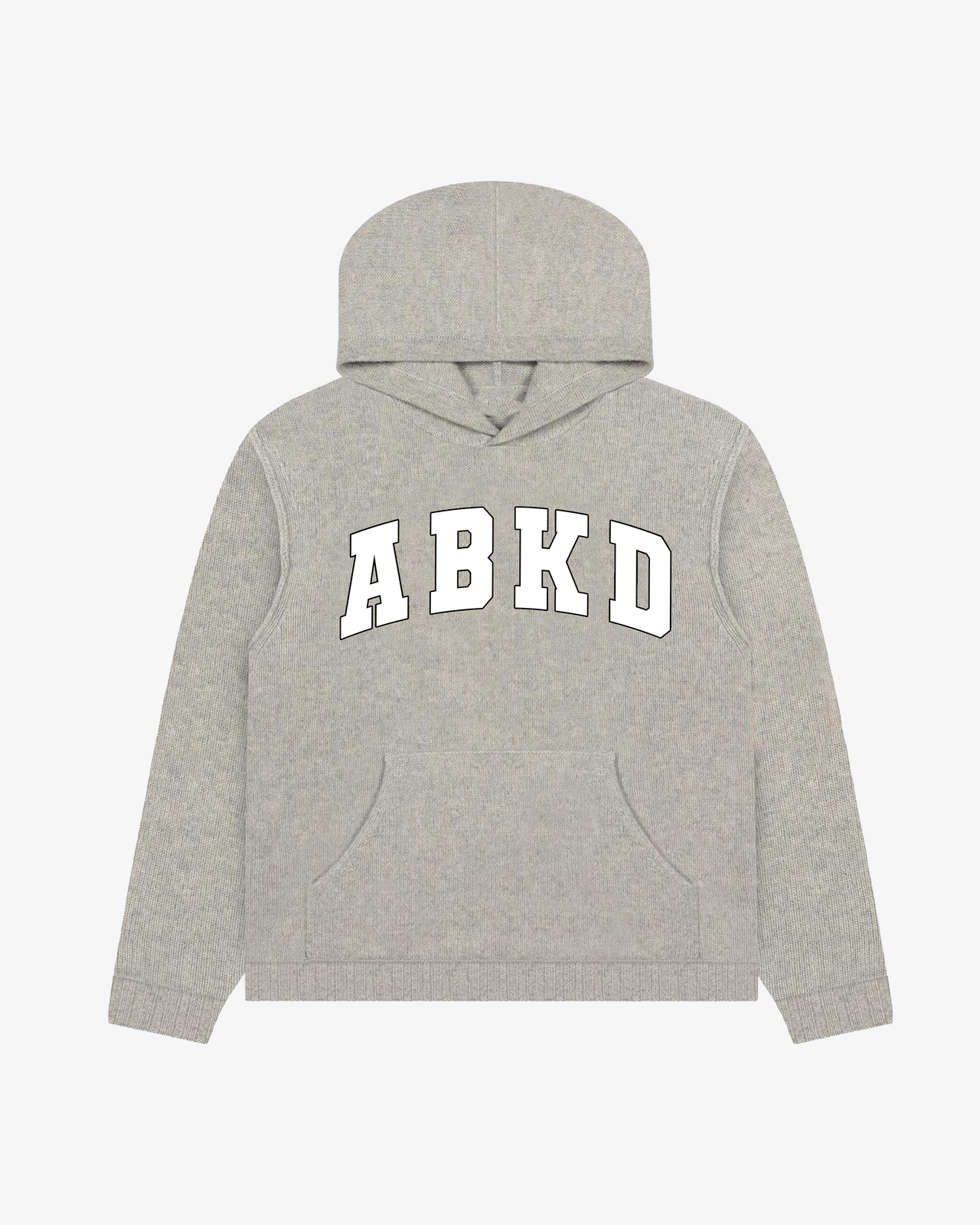 OVERSIZED KNIT HOODIES (GREY)