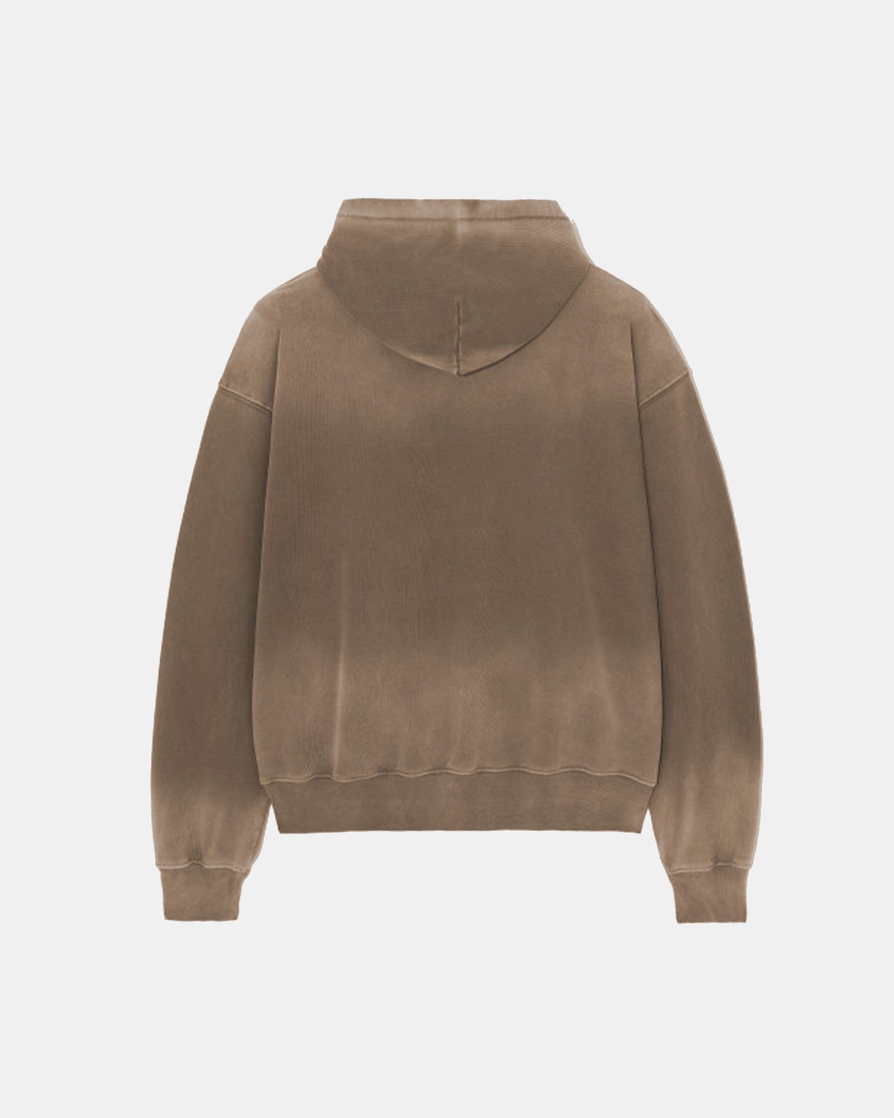Heritage Dyed Hoodie (Washed Brown)