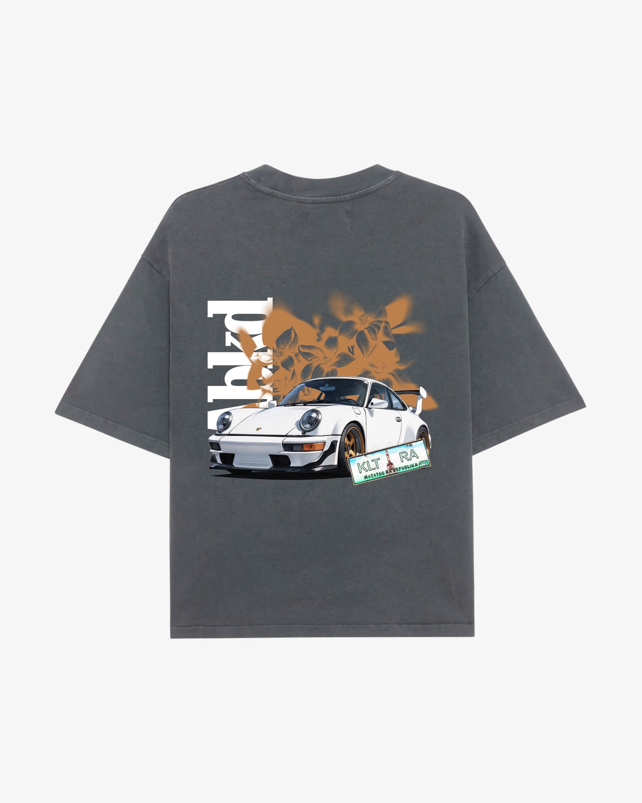 GRAPIKO PORSCHE TEE (GREY)