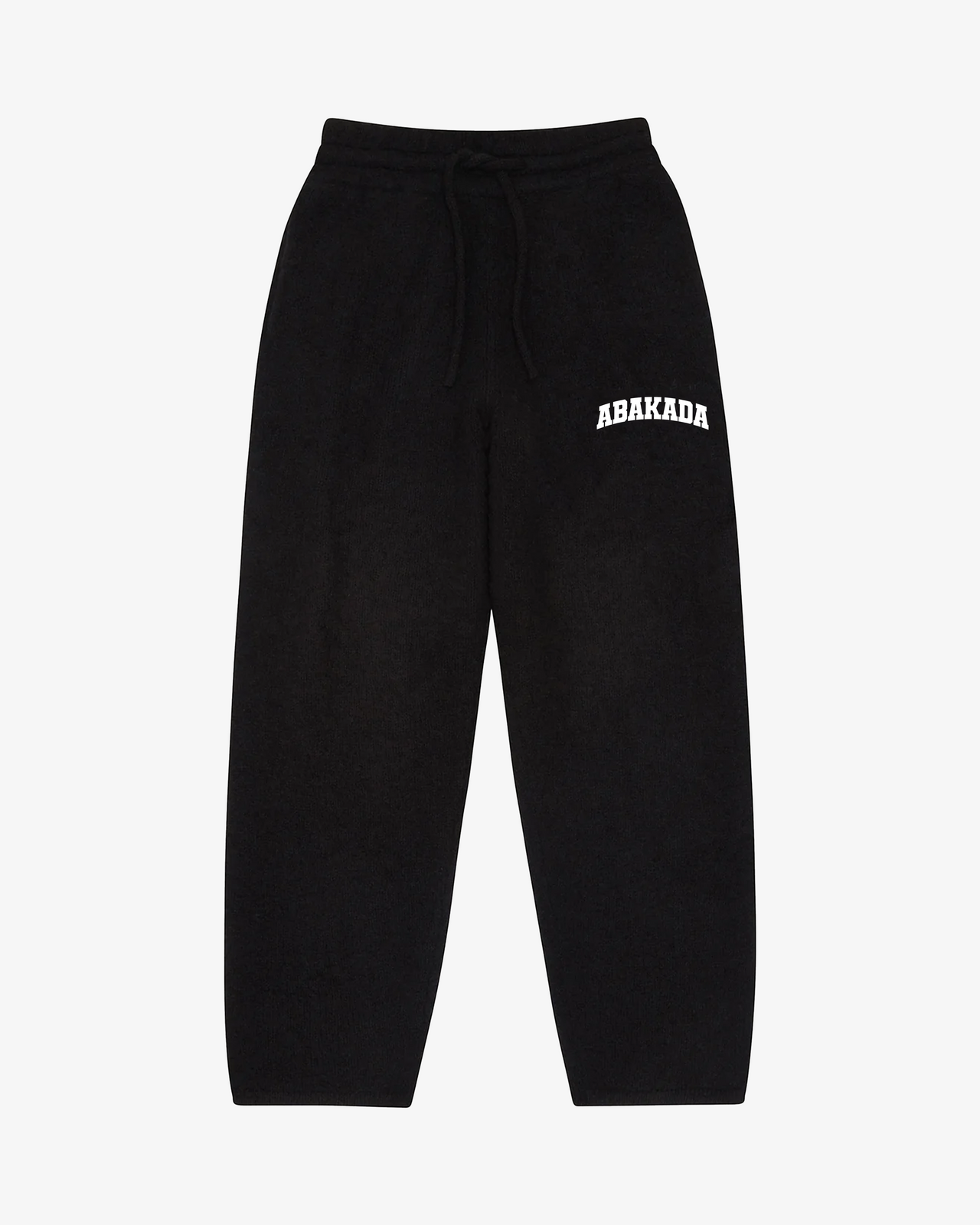 CLASSIC LOOSE KNIT JOGGERS (BLACK)