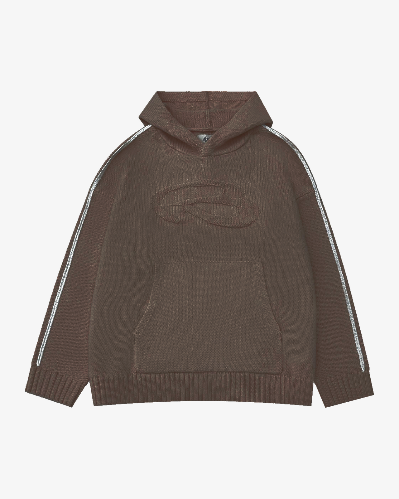 CLASSIC KNITTED HOODIES (BROWN)