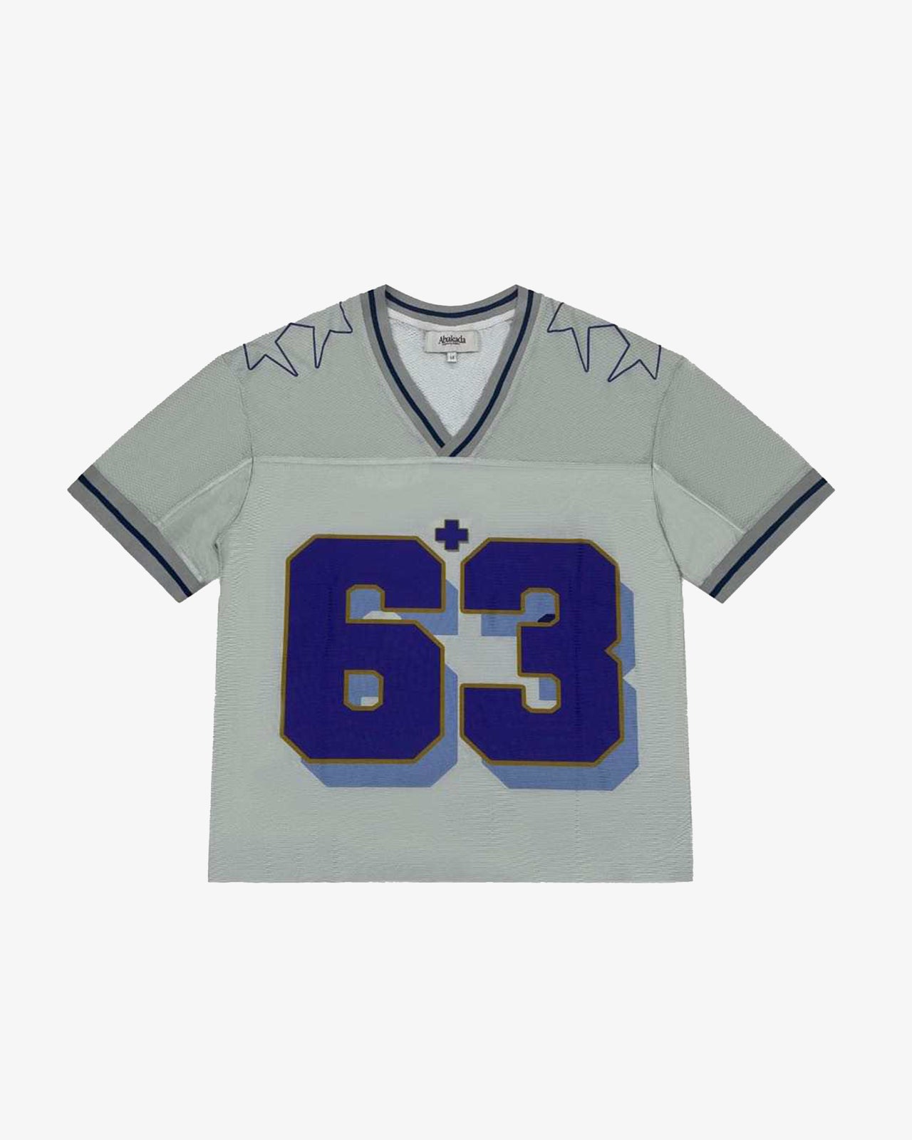 +63 FOOTBALL JERSEY (GREY)