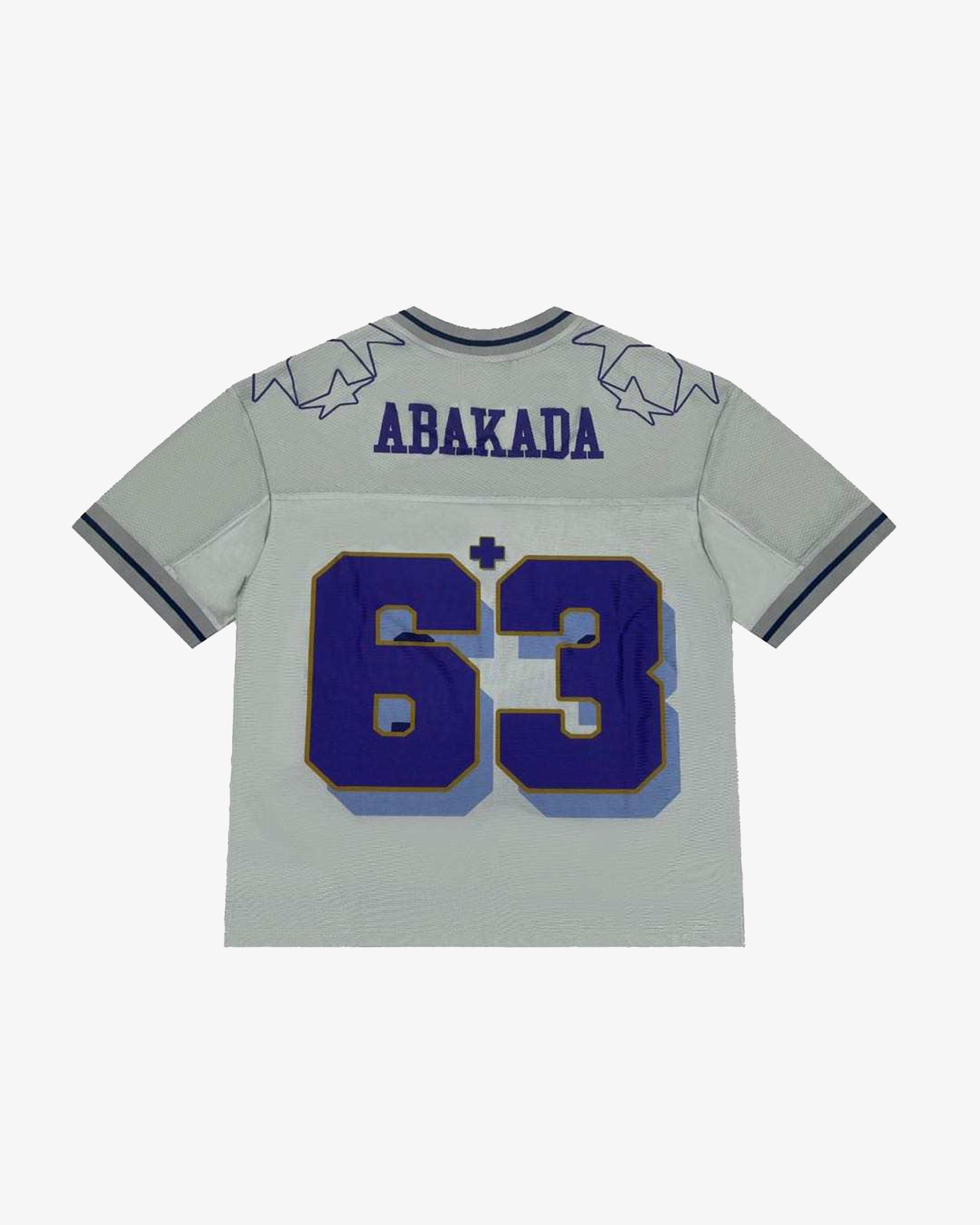 +63 FOOTBALL JERSEY (GREY)