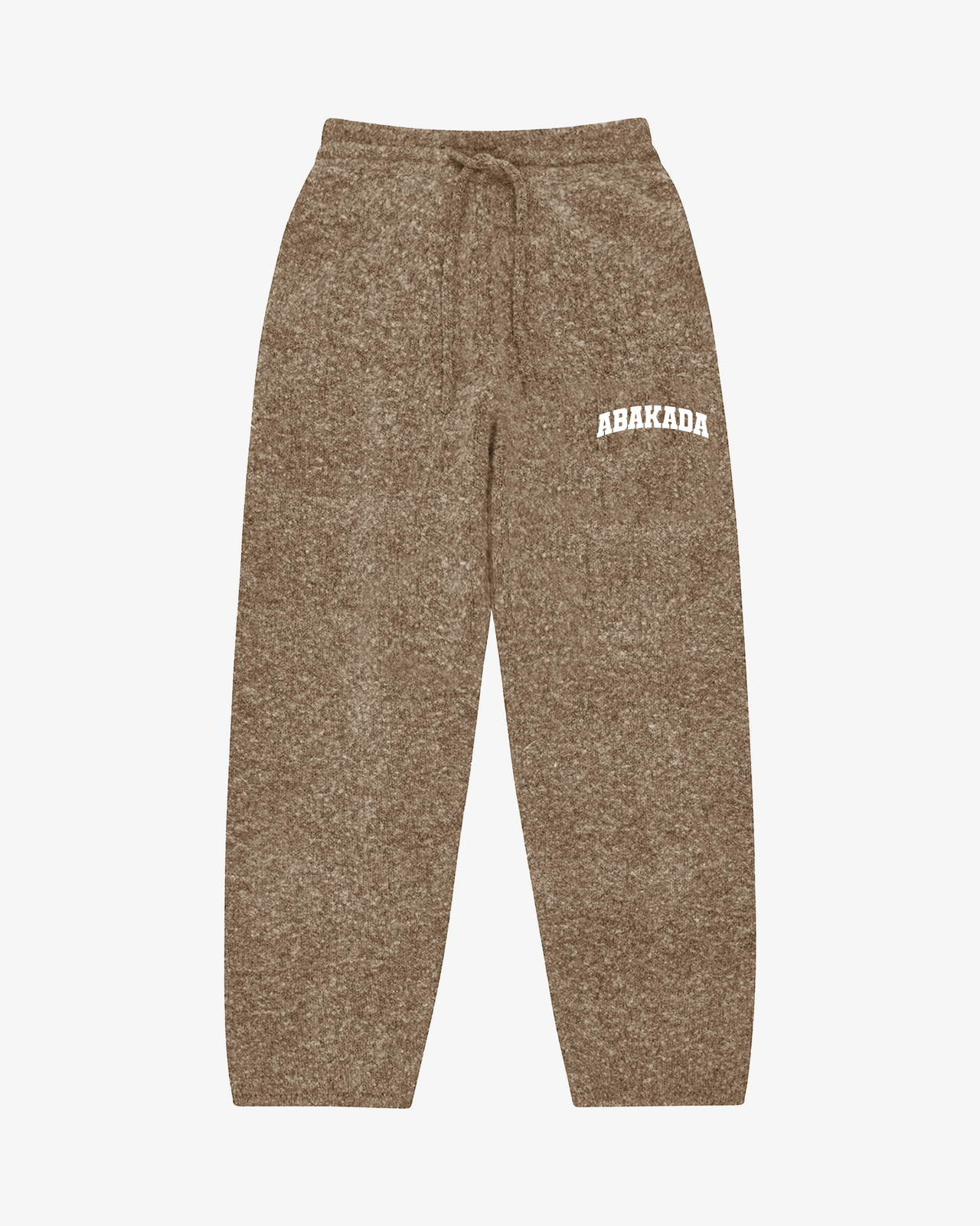 CLASSIC LOOSE KNIT JOGGERS (TAN)