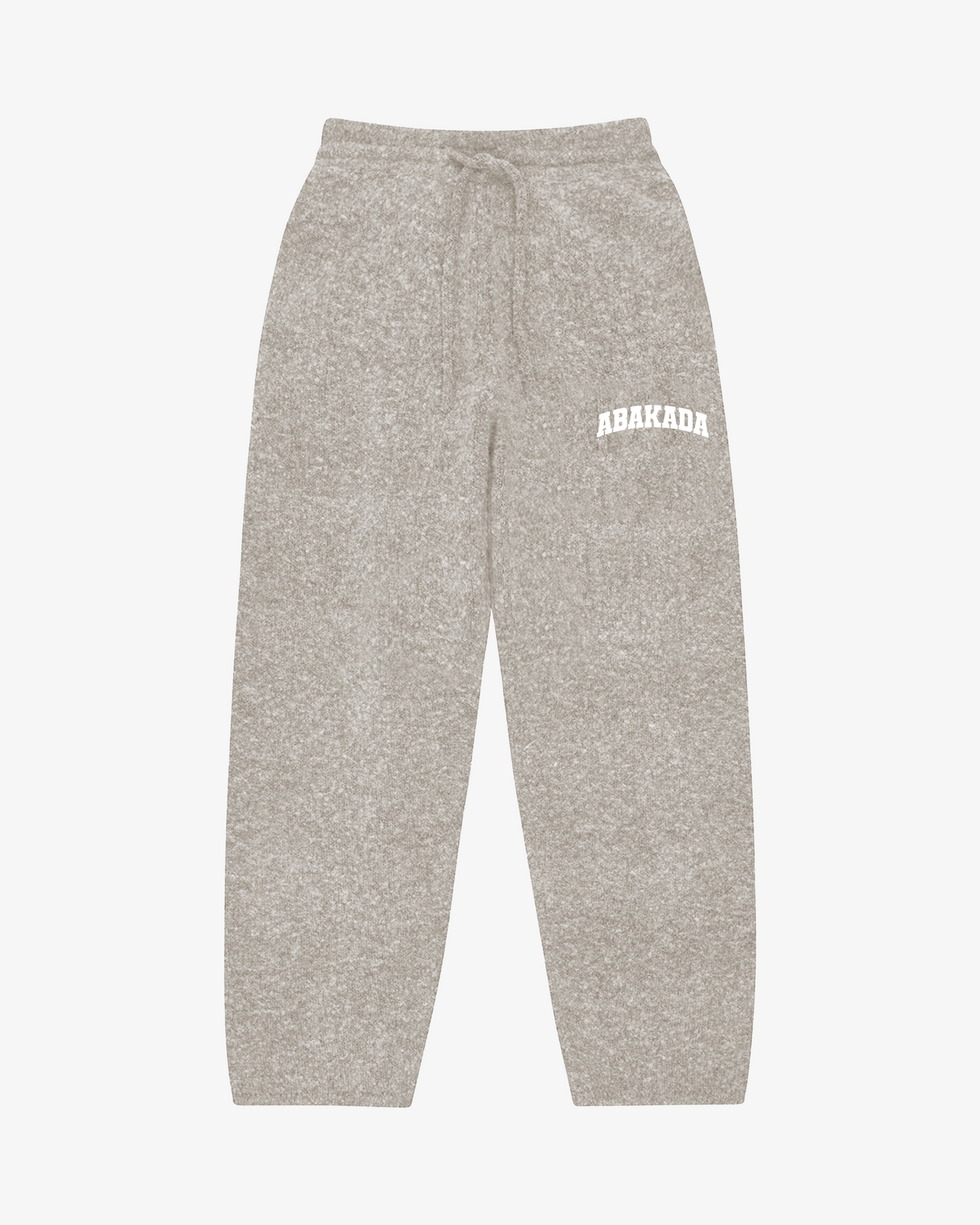 CLASSIC LOOSE KNIT JOGGERS (GREY)