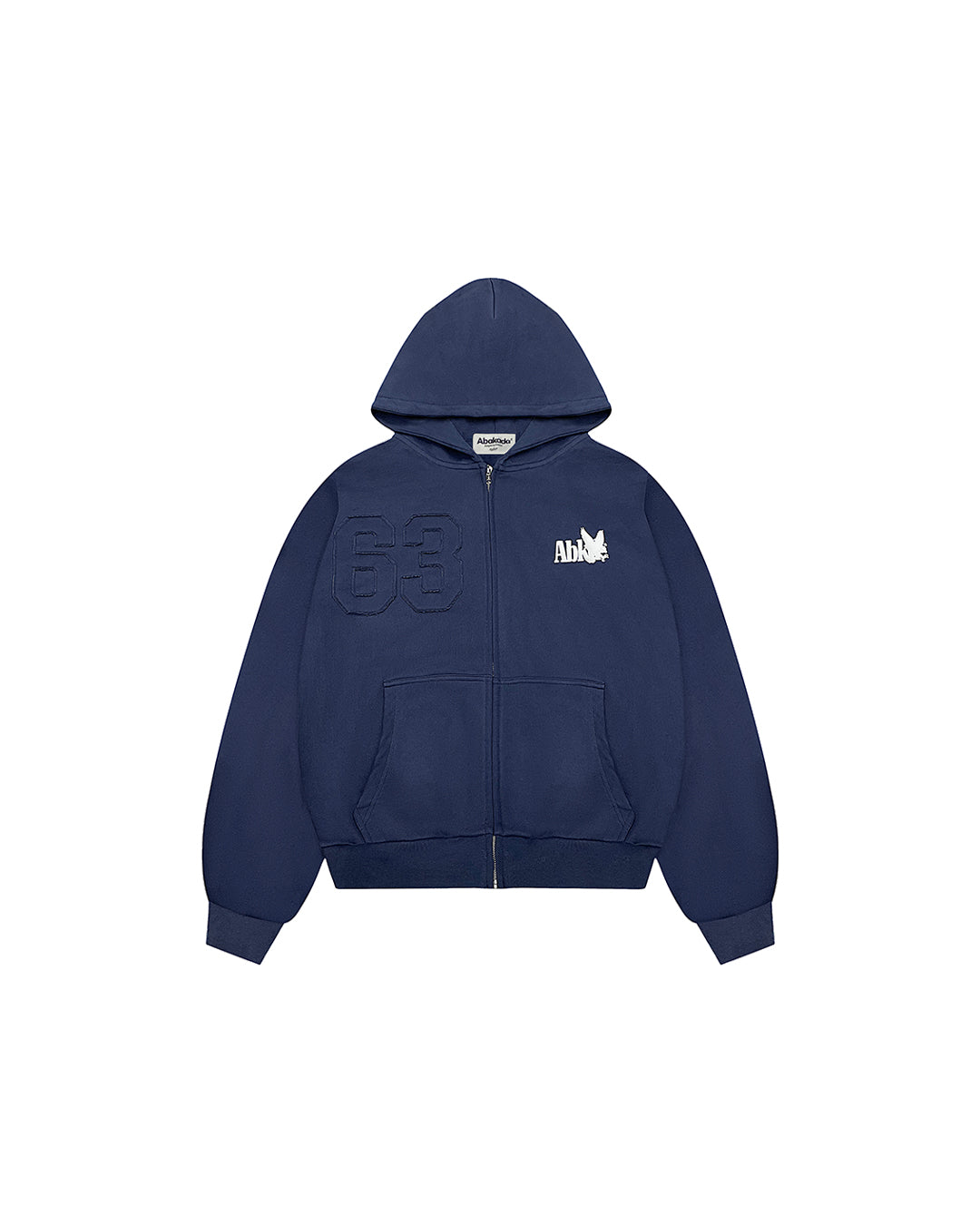 +63 KLASIKO ZIP-UP (NAVY)