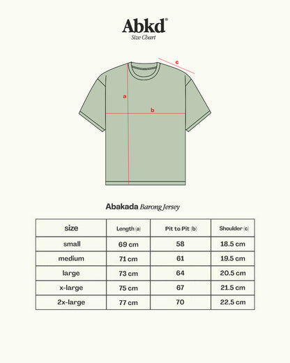 +63 BARONG JERSEY (BROWN)