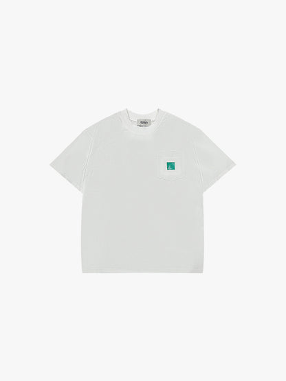 SMILE GRAPIKO POCKET TEES (WHITE)