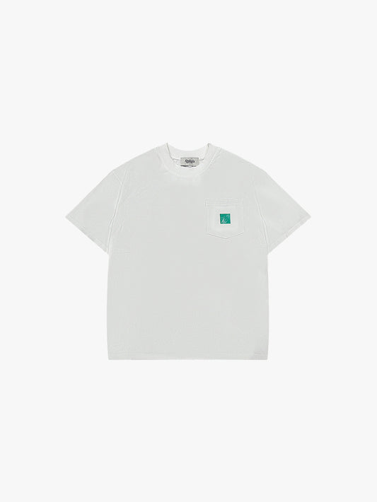 SMILE GRAPIKO POCKET TEES (WHITE)