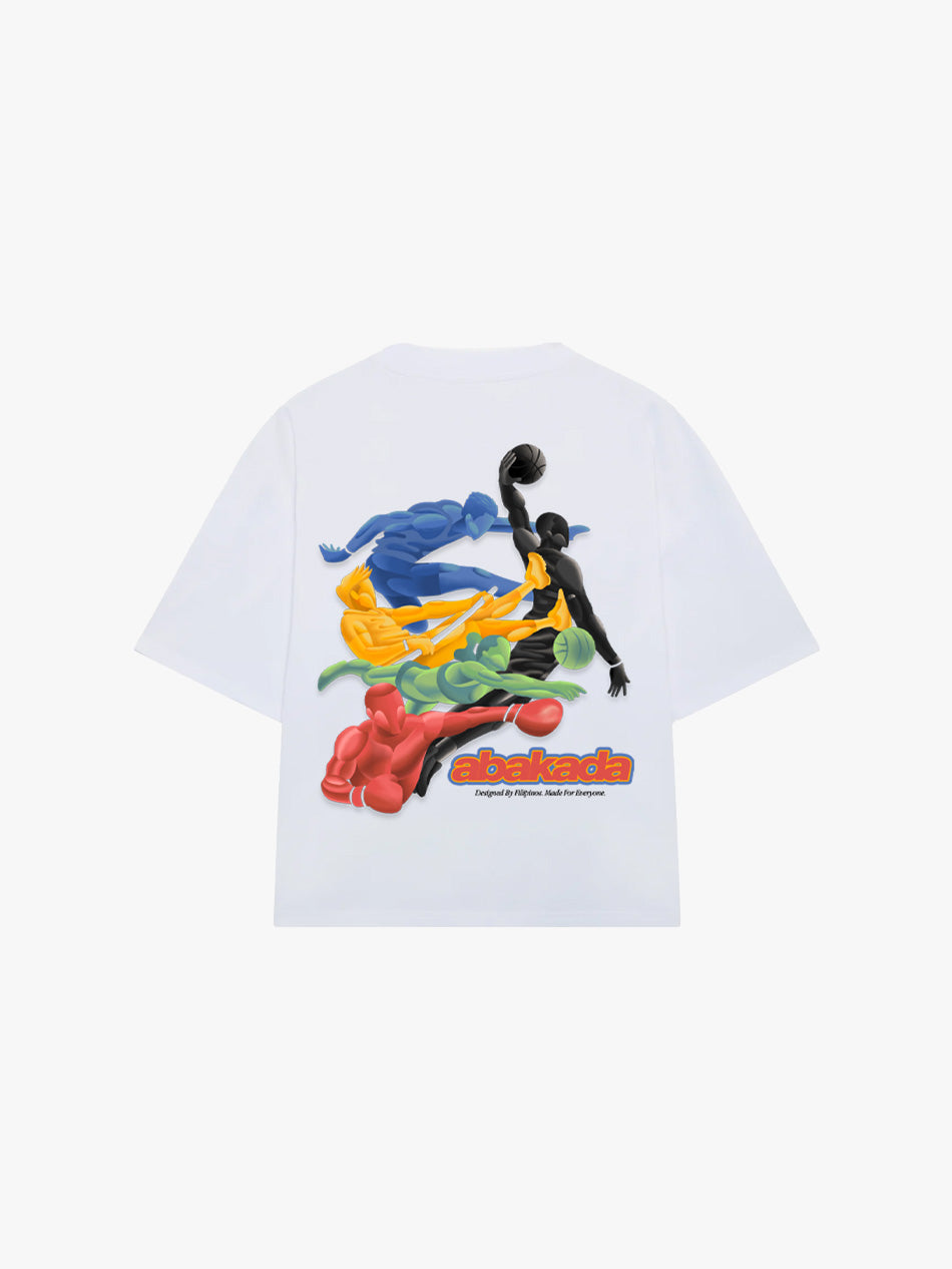 GRAPIKO OLIMPIKO TEE (WHITE)