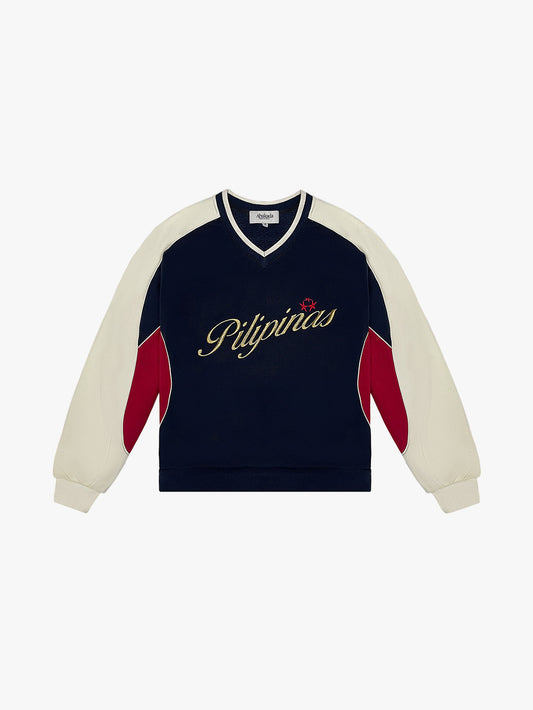 OLIMPIKO COLORBLOCK SWEATSHIRT (NAVY)